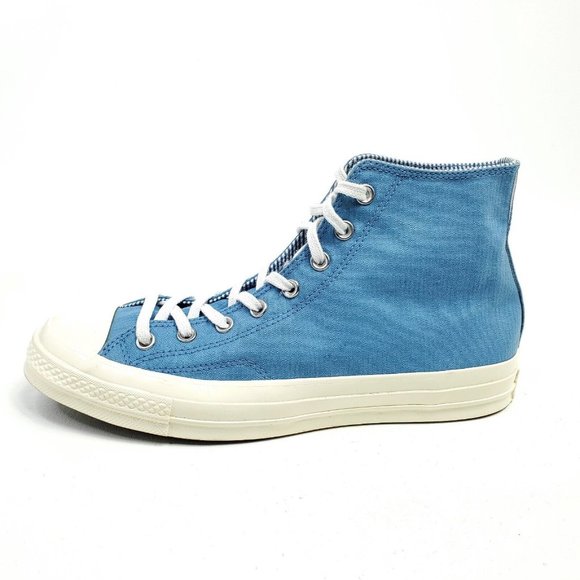 Converse Mens Shoes Chuck 70 Hi Aegean Storm Blue Size 10 High Top 161374C